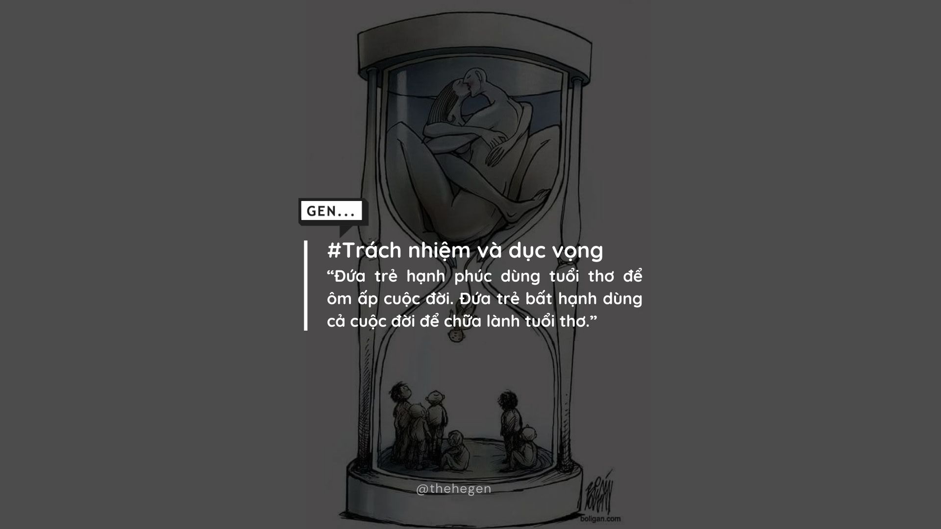 Trách nhiệm hay dục vọng của bản thân?