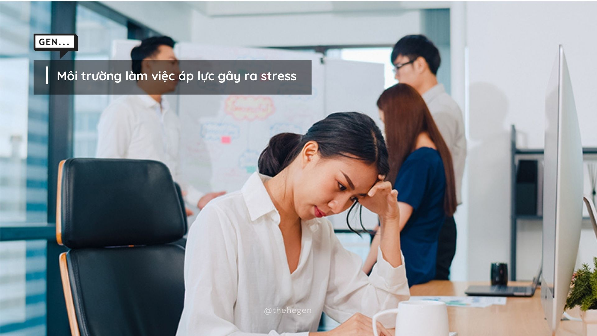 Môi trường làm việc áp lực gây ra stress