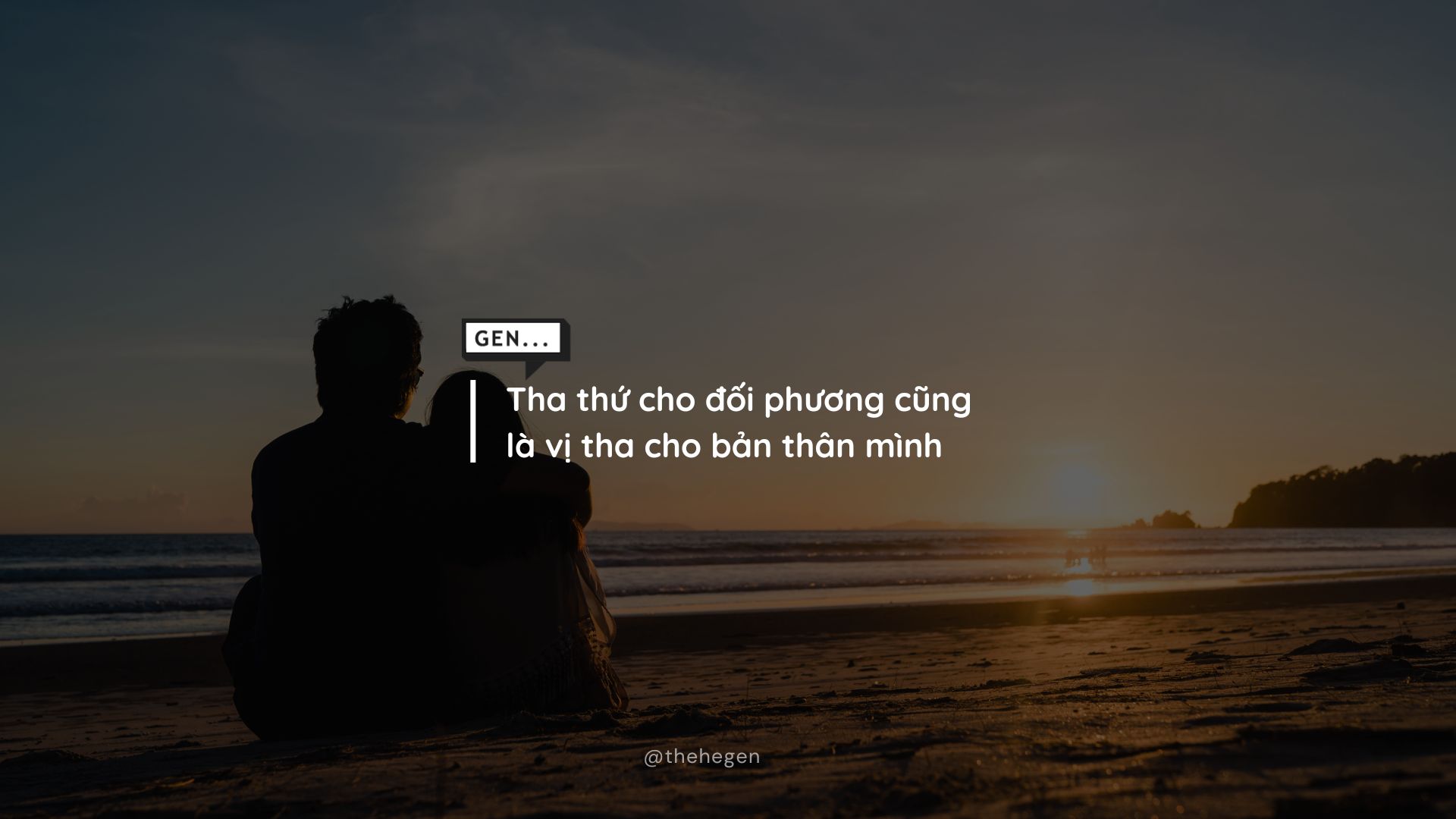 Tha thứ cho đối phương cũng là vị tha cho bản thân mình