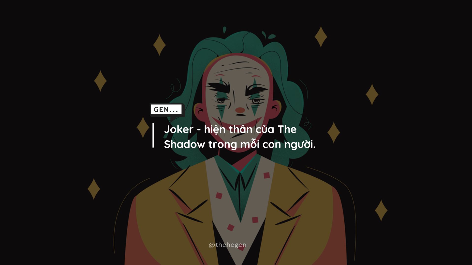 Joker – hiện thân của The Shadow trong mỗi con người